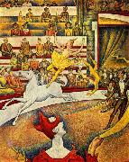 Georges Seurat The Circus, painting